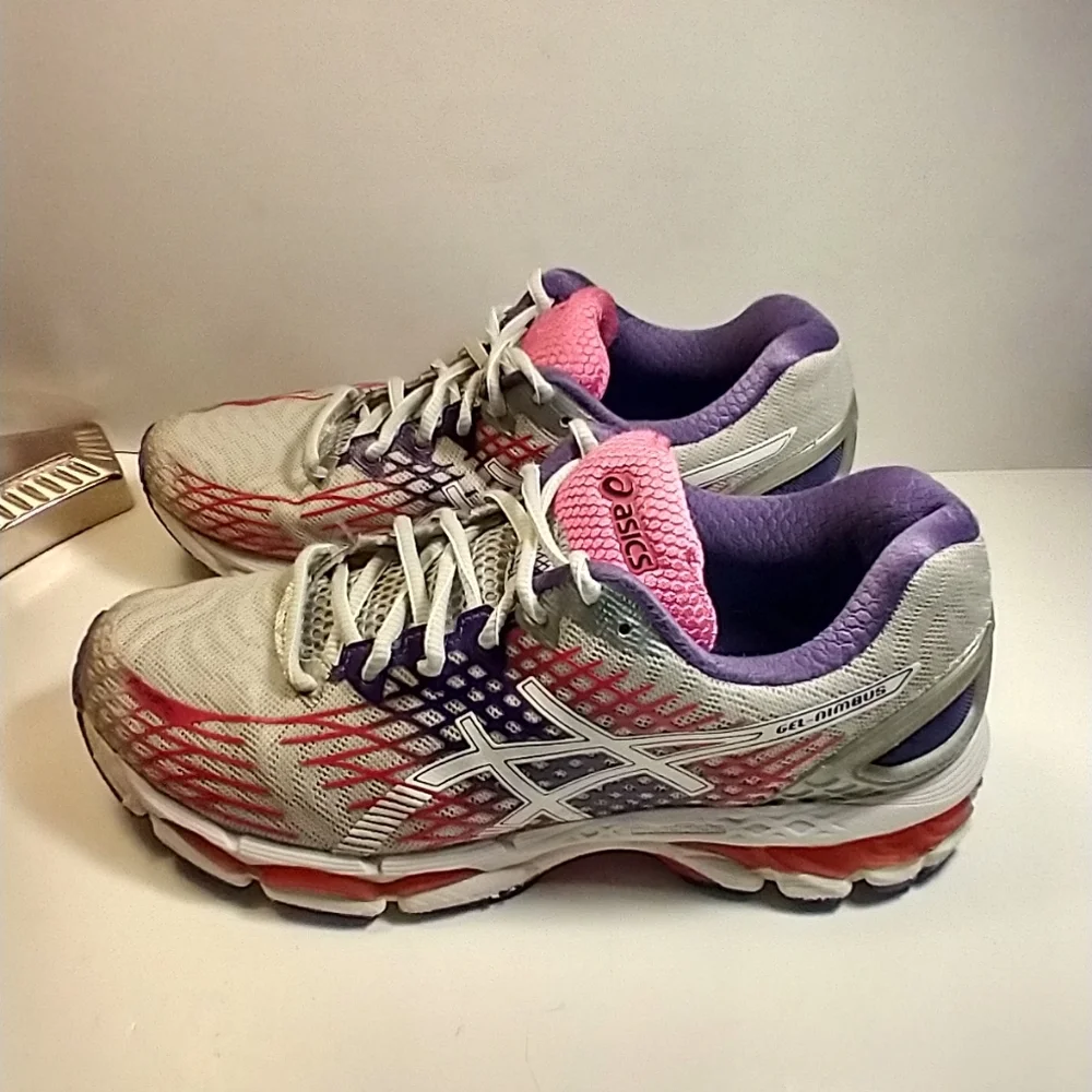 Asics Gel-Nimbus 17 Running Shoes Women's sz 9.5D Wide - Picture 4 of 12